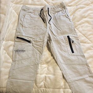 White Cargo Pants